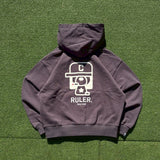 Boxy ruler assorted zip hoodie