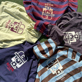 Boxy ruler assorted zip hoodie