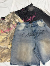 Ninety Girl Front Logo Buggy Jorts