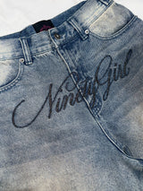 Ninety Girl Front Logo Buggy Jorts