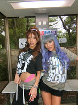 Ninety Girl Gothic Big Graphic Tee