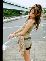 Ninety Girl Lace Micro Shorts