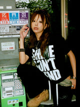 Contrast Rib Waist Straight Pants