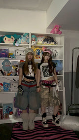 Ninety Girl Front Logo Buggy Jorts