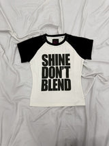 Ninety Girl Gothic Raglan Tee