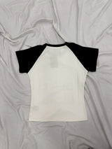 Ninety Girl Gothic Raglan Tee