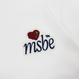 MSBE heart wappen Tee