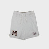 M College Logo Wappen Sweat Shorts