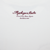 M College Logo Wappen Tee