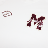 M College Logo Wappen Tee