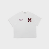 M College Logo Wappen Tee