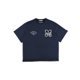 M College Logo Wappen Tee