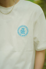 foaming circle logo tee