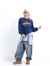 90 Horseshoe Logo Crewneck Sweat