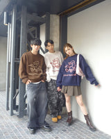 손 그리기 통치자 니트