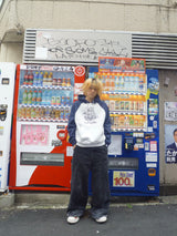 Hand drawing ruler raglan hoodie