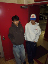 DOODLE LOGO PIGMENT HOODIE