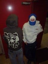 DOODLE LOGO PIGMENT HOODIE