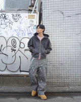 Doodle logo assorted zip hoodie