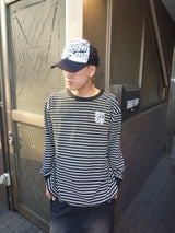 Doodle logo border long tee