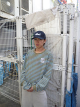 Doodle logo border long tee