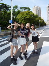 バタフライ フロント ロゴ SS Tシャツ