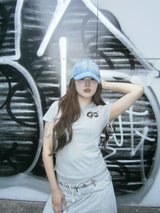 90 Logo Girl Cropped Tee