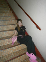 90 Logo Girl Straight Sweat Pants