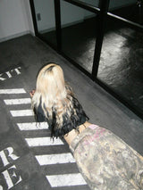 Ninety Girl Logo Buggy 牛仔裤