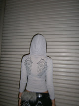 Angel Sheer Shirts Hoodie