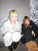 OG标志拉链连帽衫