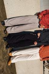 Five pocket studs slacks