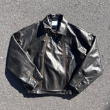 Multiple Chucks Fake Leather Jacket