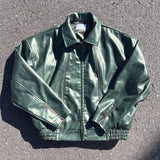Multiple Chucks Fake Leather Jacket