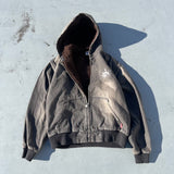 國王徽標slub牛仔布郵編