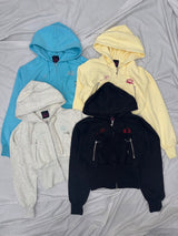 Ninety Girl Shaped Zip Hoodie