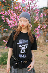 Boxy ruler check tee