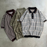 槍支俱樂部檢查針織polo襯衫