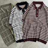 槍支俱樂部檢查針織polo襯衫