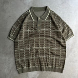 槍支俱樂部檢查針織polo襯衫