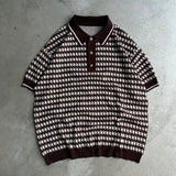 槍支俱樂部檢查針織polo襯衫