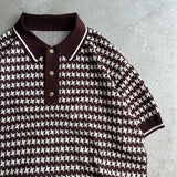 槍支俱樂部檢查針織polo襯衫