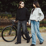 Seeksole wash straight denim