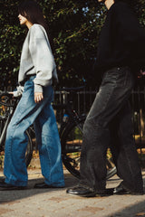 Seeksole wash straight denim