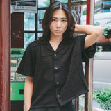 seeksole sheer knit polo