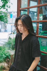 seeksole sheer knit polo