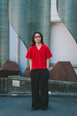 seeksole sheer knit polo