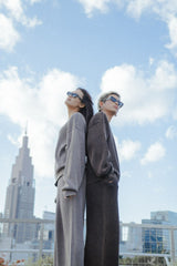 powder fade knit pants