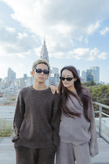 powder fade knit pants