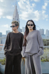 powder fade knit pants